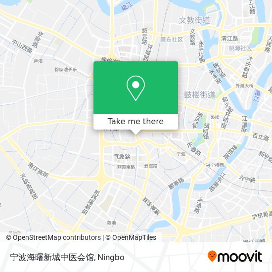 宁波海曙新城中医会馆 map