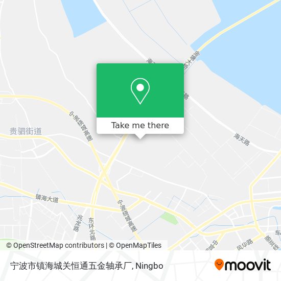 宁波市镇海城关恒通五金轴承厂 map