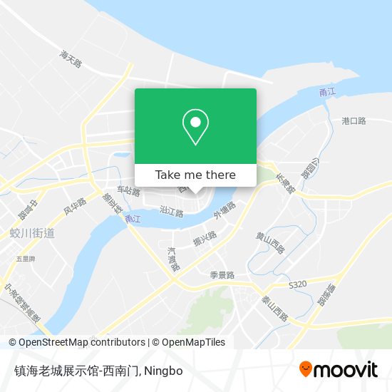 镇海老城展示馆-西南门 map