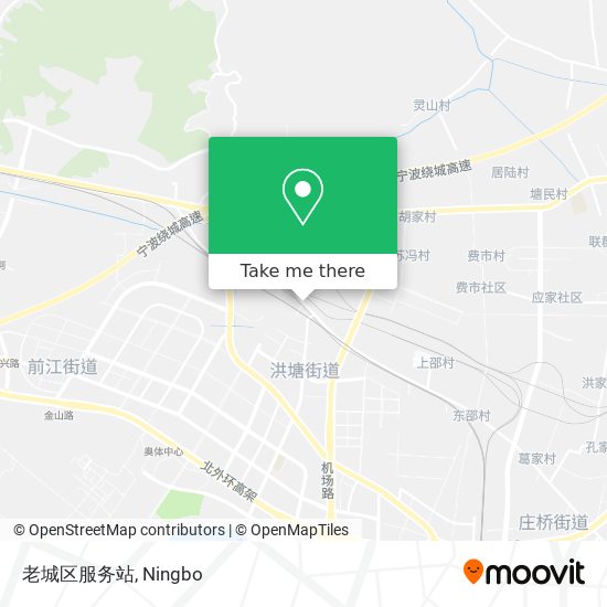 老城区服务站 map