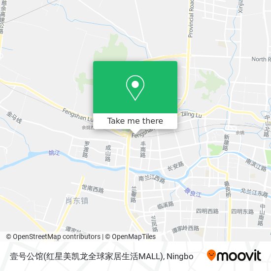 壹号公馆(红星美凯龙全球家居生活MALL) map