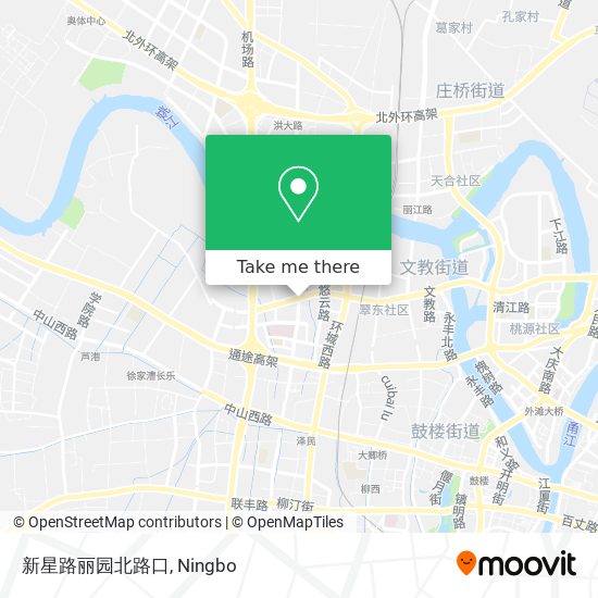 新星路丽园北路口 map