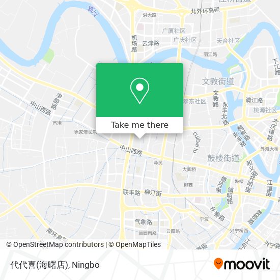 代代喜(海曙店) map