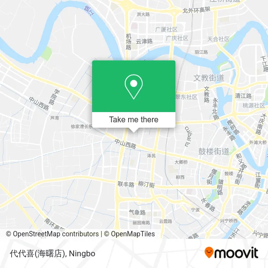 代代喜(海曙店) map