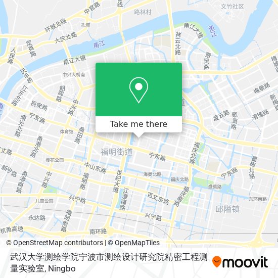 武汉大学测绘学院宁波市测绘设计研究院精密工程测量实验室 map