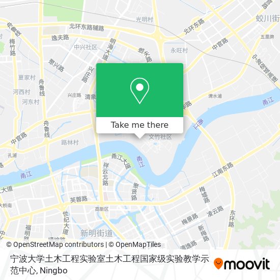 宁波大学土木工程实验室土木工程国家级实验教学示范中心 map