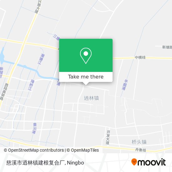 慈溪市逍林镇建根复合厂 map