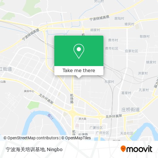 宁波海关培训基地 map