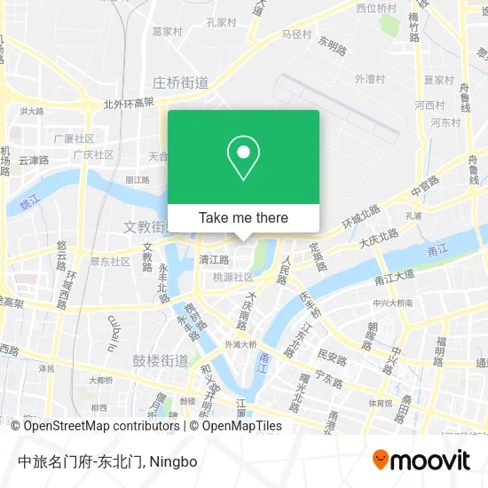 中旅名门府-东北门 map