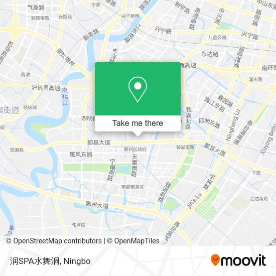 润SPA水舞涧 map