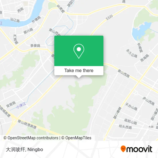 大润玻纤 map