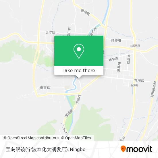 宝岛眼镜(宁波奉化大润发店) map