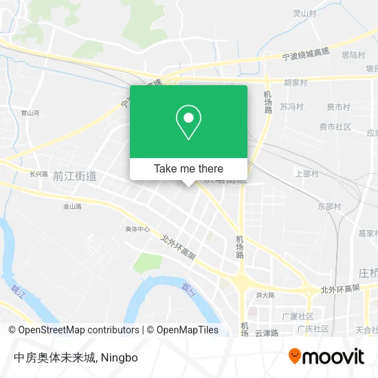 中房奥体未来城 map