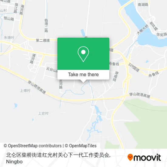 北仑区柴桥街道红光村关心下一代工作委员会 map