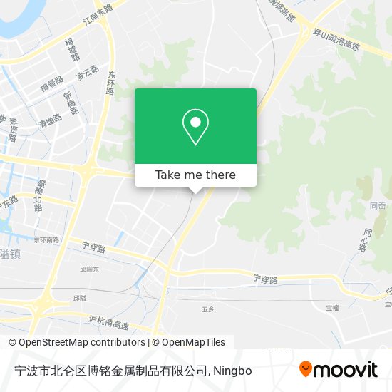 宁波市北仑区博铭金属制品有限公司 map