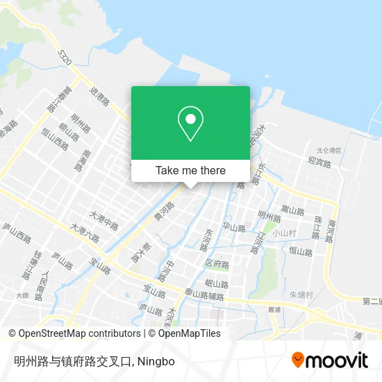 明州路与镇府路交叉口 map