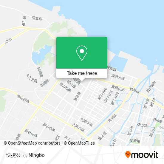 快捷公司 map