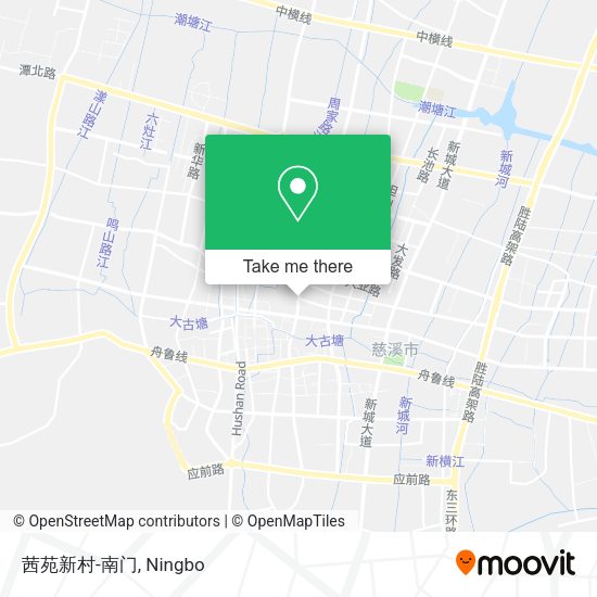 茜苑新村-南门 map