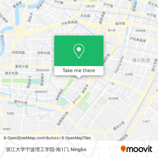 浙江大学宁波理工学院-南1门 map