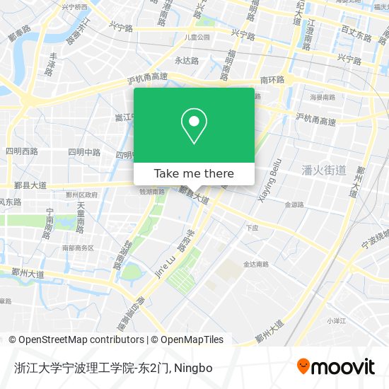 浙江大学宁波理工学院-东2门 map