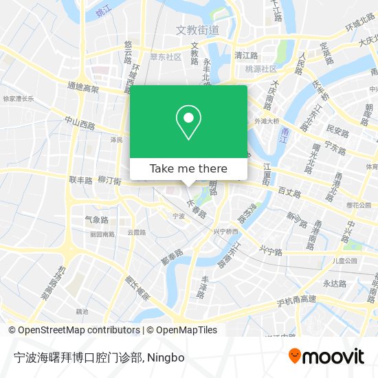 宁波海曙拜博口腔门诊部 map