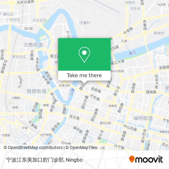 宁波江东美加口腔门诊部 map