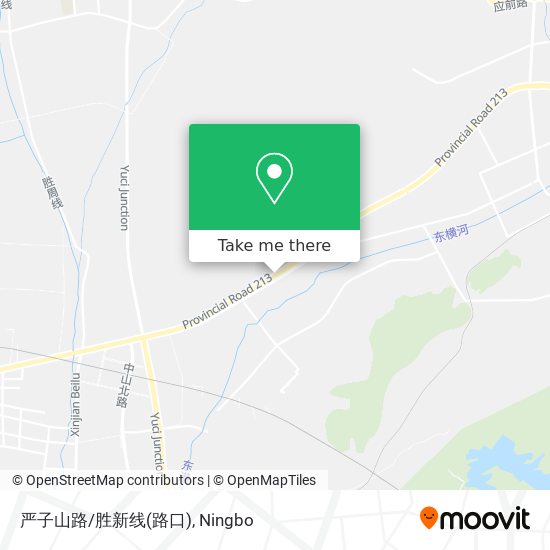 严子山路/胜新线(路口) map
