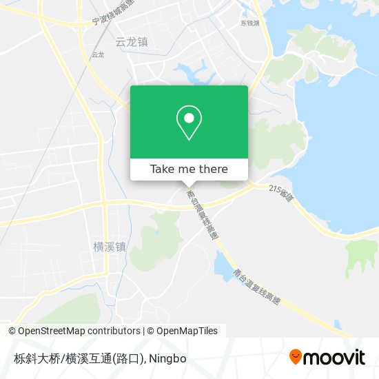 栎斜大桥/横溪互通(路口) map