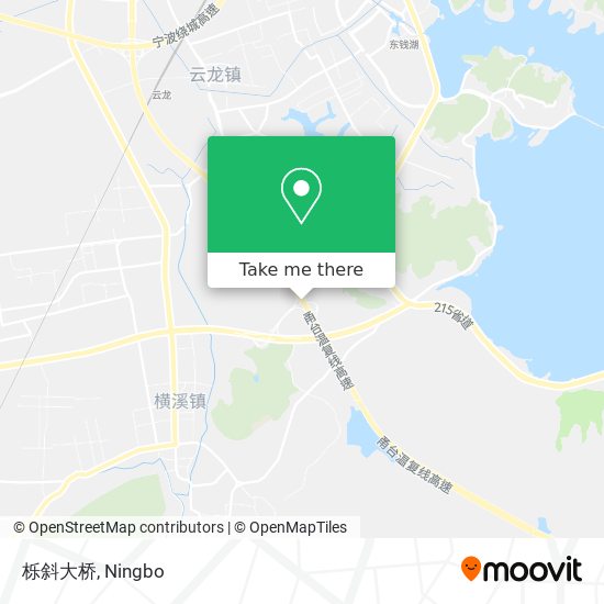 栎斜大桥 map
