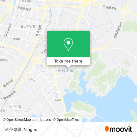 玲萍副食 map