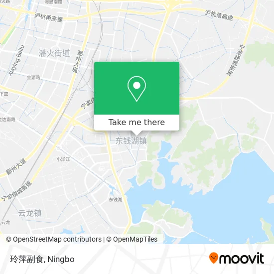 玲萍副食 map
