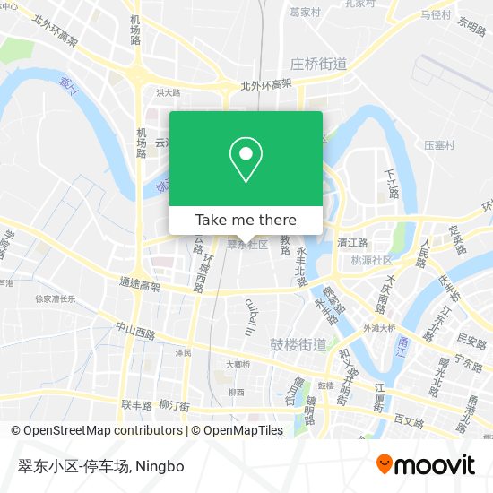 翠东小区-停车场 map