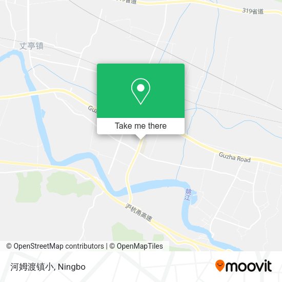 河姆渡镇小 map