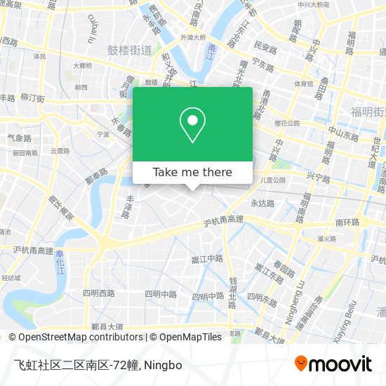 飞虹社区二区南区-72幢 map