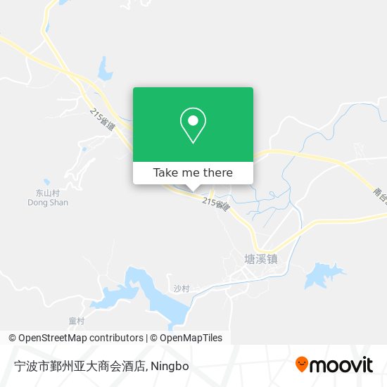 宁波市鄞州亚大商会酒店 map