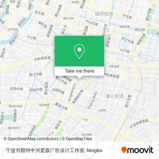 宁波市鄞州中河爱森广告设计工作室 map