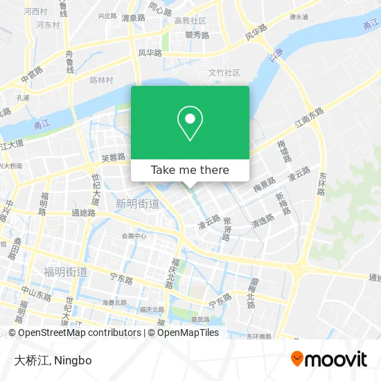 大桥江 map