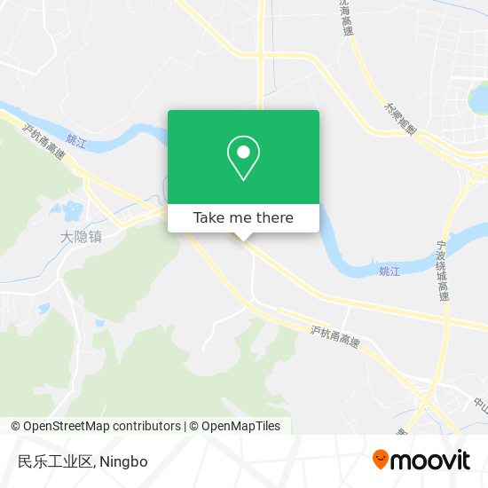 民乐工业区 map