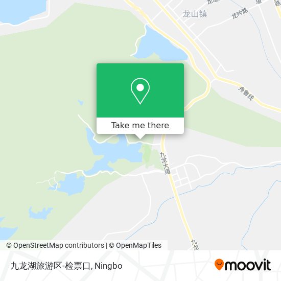 九龙湖旅游区-检票口 map