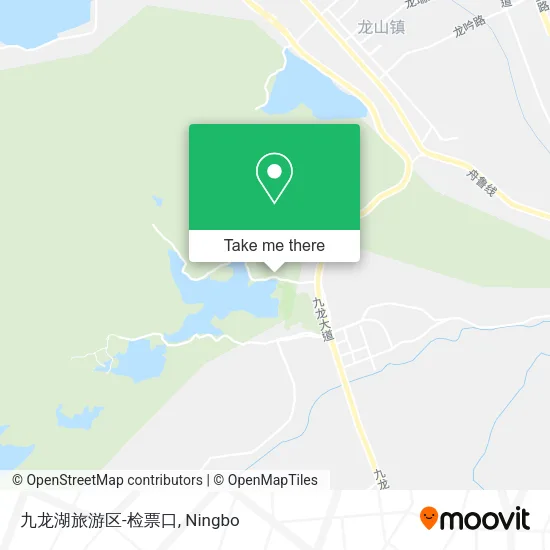 九龙湖旅游区-检票口 map