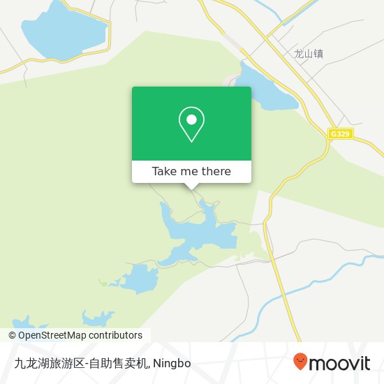 九龙湖旅游区-自助售卖机 map
