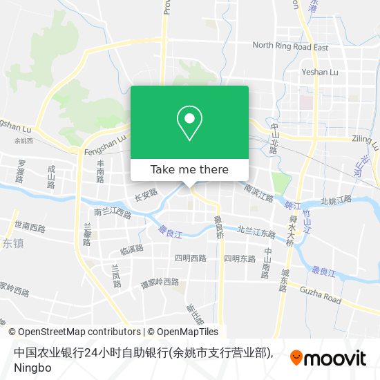 中国农业银行24小时自助银行(余姚市支行营业部) map