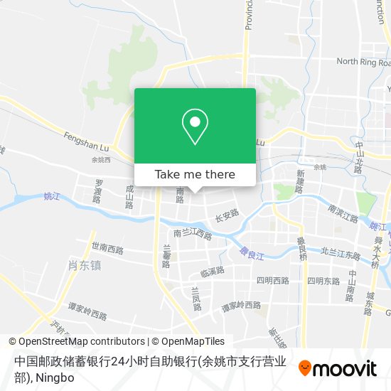 中国邮政储蓄银行24小时自助银行(余姚市支行营业部) map