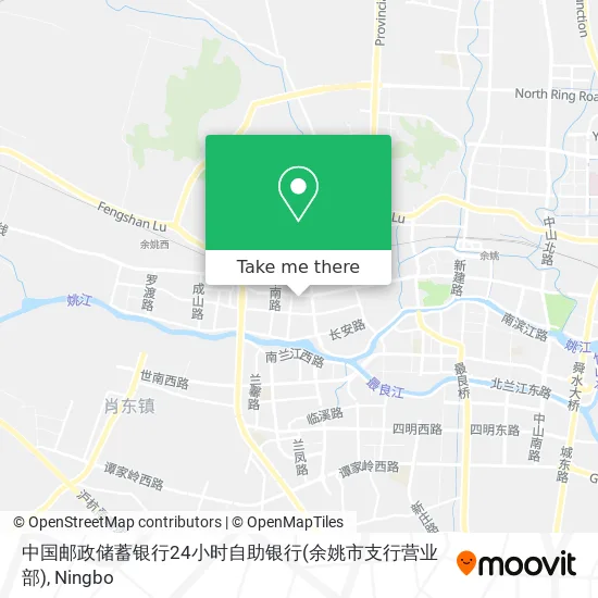 中国邮政储蓄银行24小时自助银行(余姚市支行营业部) map