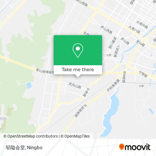 邬隘会堂 map