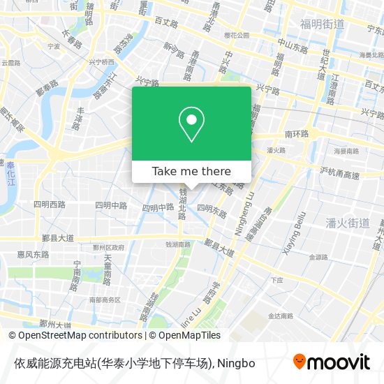 依威能源充电站(华泰小学地下停车场) map