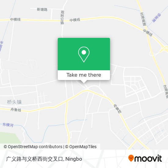 广义路与义桥西街交叉口 map