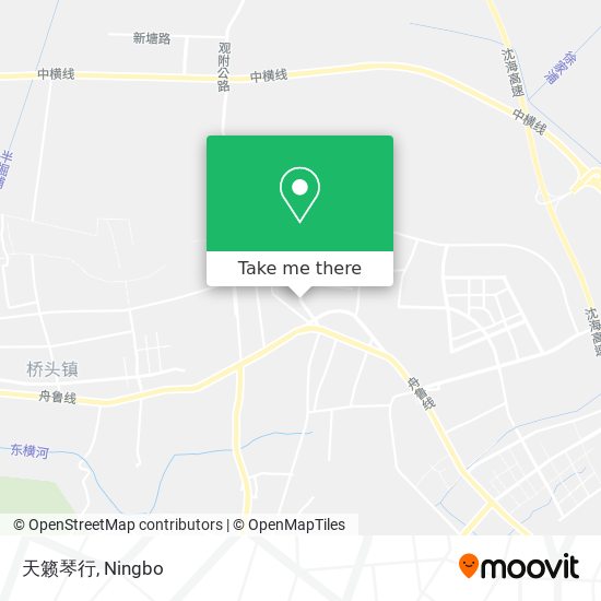 天籁琴行 map