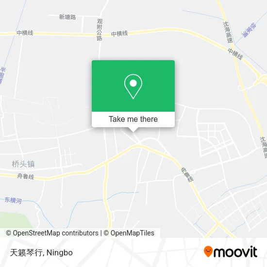 天籁琴行 map