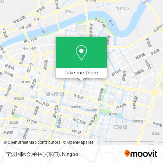 宁波国际会展中心(东门) map